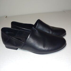 boc by Born Suree Black Leather Loafer Slip-On Flats Sz 8M